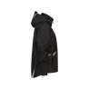 Veste de travail hiver imperméable respirante capuche amovible Noir – Dassy Hyper