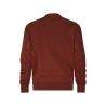 Sweat-shirt de travail col rond dos rallongé 310 g/m² Rouge brique – Dassy Dolomiti