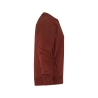 Sweat-shirt de travail col rond dos rallongé 310 g/m² Rouge brique – Dassy Dolomiti