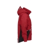 Veste de travail hiver imperméable respirante capuche amovible Rouge/noir – Dassy Hyper