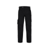 Pantalon de travail multipoches coupe slim regular fit Noir – Dassy Gaudi