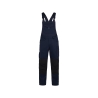 Cotte à bretelles stretch multipoches genouillères Cordura Marine/noir coupe longue – Dassy Ito Flex