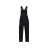 Cotte à bretelles stretch multipoches genouillères Cordura Noir coupe longue – Dassy Ito Flex