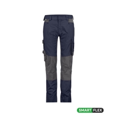 Pantalon de travail stretch multipoches pour femme Marine/gris – Dassy Dynax Next Women