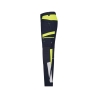Pantalon de travail stretch multipoches coupe femme Bleu nuit/jaune fluo – Dassy Hong Kong Women