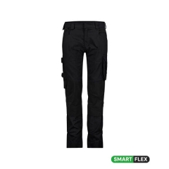 Pantalon de travail stretch multipoches pour femme Noir – Dassy Dynax Next Women