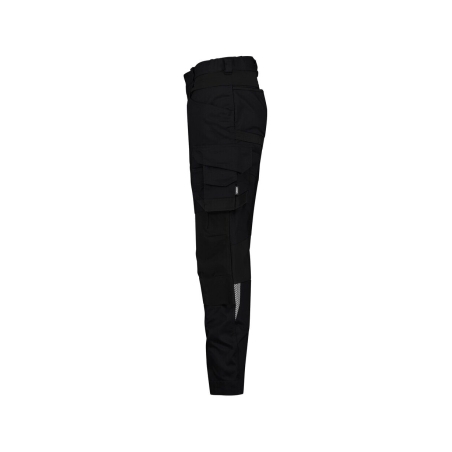 Pantalon de travail stretch multipoches pour femme Noir – Dassy Dynax Next Women