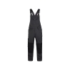 Cotte à bretelles stretch multipoches genouillères Cordura Gris/noir – Dassy Ito Flex