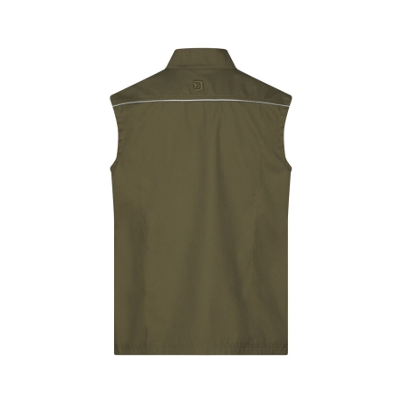 Gilet de travail sans manches stretch multipoches Kaki – Dassy Ellis