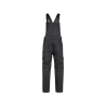 Cotte à bretelles stretch multipoches genouillères Cordura Gris/noir – Dassy Ito Flex