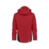 Veste hiver imperméable respirante coupe-vent avec capuche amovible Rouge/noir – Dassy Hyper Next