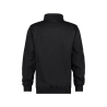 Sweat-shirt de travail coudes renforcés Cordura fermeture zippée Noir – Dassy Hyrax Next