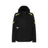 Veste softshell stretch imperméable coudes renforcés Cordura Noir/jaune fluo – Dassy Kalama Women
