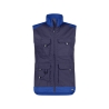 Gilet de travail été bicolore multipoches Marine/bleu roi – Dassy Faro