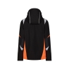 Veste softshell stretch imperméable coudes renforcés Cordura Noir/orange – Dassy Kalama Women