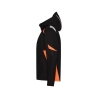 Veste softshell stretch imperméable coudes renforcés Cordura Noir/orange – Dassy Kalama Women