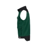 Gilet de travail été bicolore multipoches Vert/noir – Dassy Faro