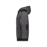 Sweat-shirt de travail coudes renforcés Cordura capuche réglable Gris/noir – Dassy Indy Next