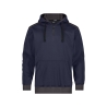 Sweat-shirt de travail coudes renforcés Cordura capuche réglable Marine/gris – Dassy Indy Next