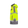 Parka haute visibilité imperméable classe 3 EN ISO 20471 Jaune fluo/gris ciment – Dassy Limasol