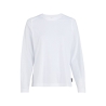T-shirt manches longues femme UPF 50+ coton recyclé Blanc – Dassy FUND WOMEN
