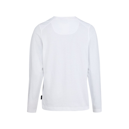 T-shirt manches longues femme UPF 50+ coton recyclé Blanc – Dassy FUND WOMEN