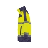 Parka haute visibilité imperméable classe 3 EN ISO 20471 Jaune fluo/marine – Dassy Limasol