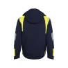Veste hiver imperméable stretch coupe-vent capuche Marine/jaune – Dassy Itaqui