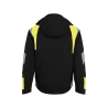 Veste hiver imperméable stretch coupe-vent capuche Noir/jaune – Dassy Itaqui