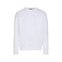 Sweat-shirt de travail coton recyclé coupe regular Blanc – Dassy FIBRE