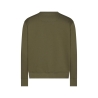 Sweat-shirt de travail coton recyclé coupe regular Kaki – Dassy FIBRE