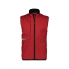 Gilet hiver softshell triple couche stretch multipoches Rouge/noir – Dassy Fusion