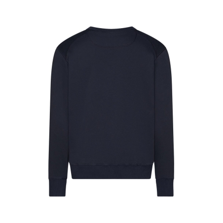 Sweat-shirt de travail coton recyclé coupe regular Marine – Dassy FIBRE