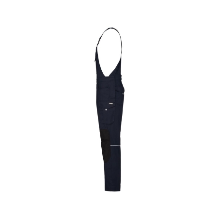 Cotte à bretelles multipoches genoux Cordura® 245 g/m² Marine/noir – Dassy Ito