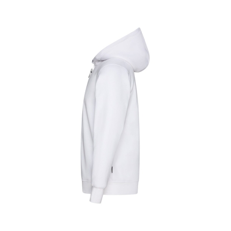 Sweat-shirt à capuche de travail zippé 300 g/m² Blanc – Dassy GRID