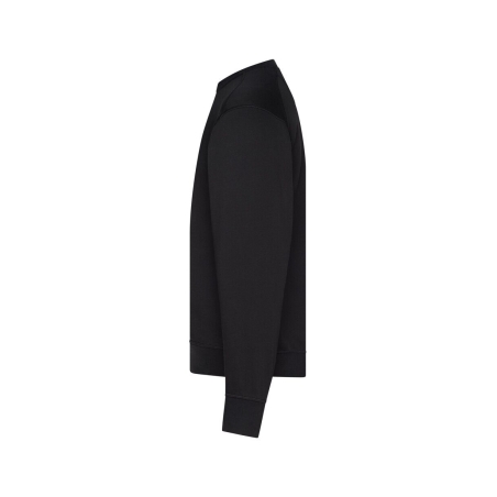 Sweat-shirt de travail coton recyclé coupe regular Noir – Dassy FIBRE