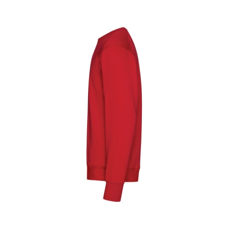 Sweat-shirt de travail coton recyclé coupe regular Rouge – Dassy FIBRE