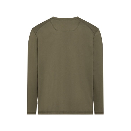 T-shirt manches longues de travail 60% coton UPF 50+ Kaki – Dassy FUND