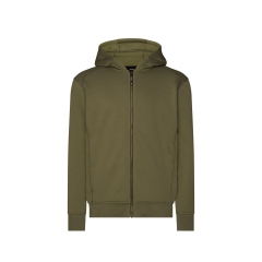 Sweat-shirt à capuche de travail zippé 300 g/m² Kaki – Dassy GRID