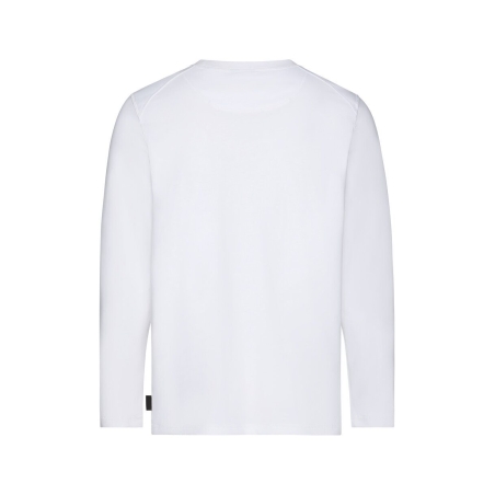 T-shirt manches longues de travail 60% coton UPF 50+ Blanc – Dassy FUND