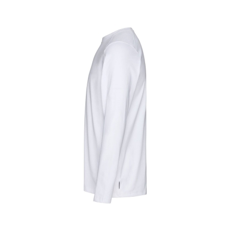 T-shirt manches longues de travail 60% coton UPF 50+ Blanc – Dassy FUND