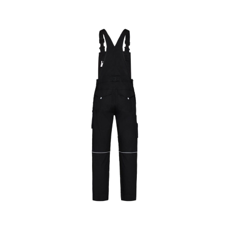 Cotte à bretelles multipoches genoux Cordura® 245 g/m² Noir – Dassy Ito