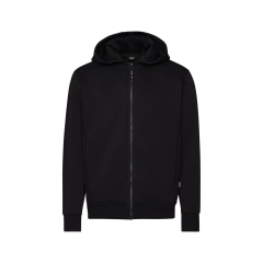 Sweat-shirt à capuche de travail zippé 300 g/m² Noir – Dassy GRID