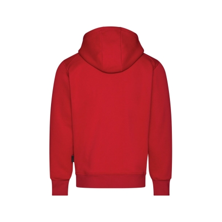Sweat-shirt à capuche de travail zippé 300 g/m² Rouge – Dassy GRID