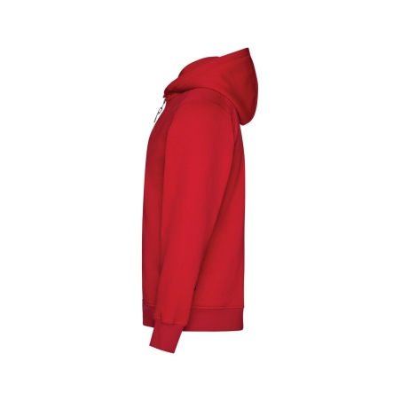 Sweat-shirt à capuche de travail zippé 300 g/m² Rouge – Dassy GRID