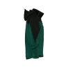 Veste softshell triple couche bicolore avec capuche amovible Vert/noir – Dassy Jakarta