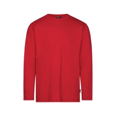 T-shirt manches longues de travail 60% coton UPF 50+ Rouge – Dassy FUND