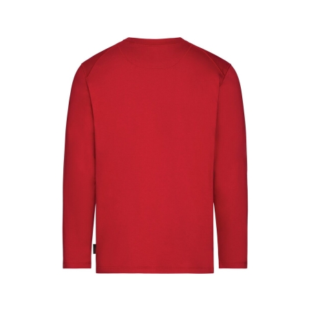 T-shirt manches longues de travail 60% coton UPF 50+ Rouge – Dassy FUND