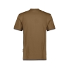 T-shirt de travail manches courtes col rond stretch coton Camel/gris anthracite – Dassy Kinetic