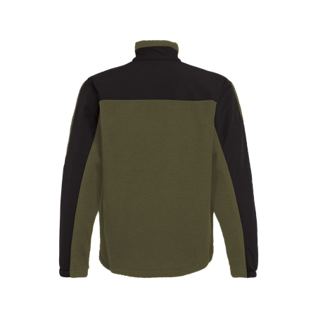 Veste polaire de travail zippée regular fit Kaki/noir – Dassy HAVEN